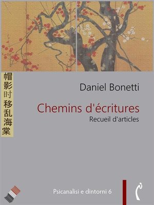 cover image of Chemins d'écritures. Recueil d'articles de Daniel Bonetti
